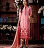 Pink Cotton Straight Semi Stitched Salwar Kameez - Online Shopping India