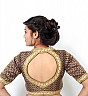 Ioko Multicoloured Round Shape With Dori Blouse - Online Shopping India