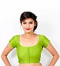 Ioko Green Round Shape With Dori Blouse - Online Shopping India