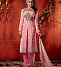 Morden Mughal Inspiration Light Pink Salwar Kameez - Online Shopping India