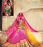 Kimora's Sindhuri Designer Pink Embroidered Lehenga Choli - Online Shopping India