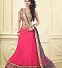 Designer Pink Lehenga Choli by Sunder Creation - Online Shopping India