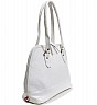 Osi White Leather Rich Gang Hand Bag - Online Shopping India