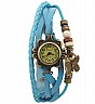 Vintage Firozi Bracelet Butterfly Analog Watch For Women/Ladies - Online Shopping India