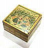 Handicrafted Gemstone Painted Wooden Ethnic Jewellery Box - Online Shopping India