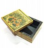 Handicrafted Gemstone Painted Wooden Jewellery Box - Online Shopping India