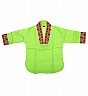 Light Green  Full Sleeve Kurta For Kids - Online Shopping India