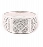 Stylish 92.5 sterling Silver CZ Stone Ring For Men. - Online Shopping India