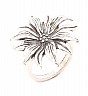 Stylish Floral 92.5 sterling Silver Ring For  Women - Online Shopping India
