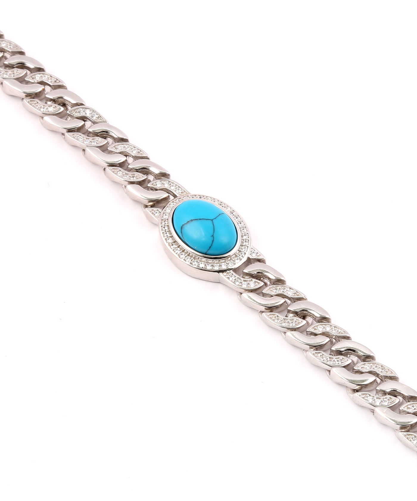 Wholesale CSJA adjustable silvercolor owl bracelet chain opal blue stone  bead charm girls fancy bangles wholesale F067 From malibabacom