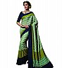 Green Silk Printed Saree - Online Shopping India