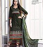 Straight Semi Stitched Mahendi  Salwar Kameez With Dupatta - Online Shopping India