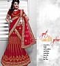 Mukta Mishra's Designer Red Lehenga Choli - Online Shopping India